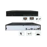 NVR 36-Channel 4K 8MP Ultra HD H.265 with 2 SATA HDD Slots and Two-Way Audio