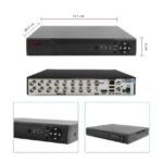 16 Channel 5MP DVR Recorder with IP Camera Support