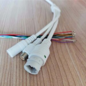 CCTV IP Camera Wire with 11 Pin Audio Speaker Port