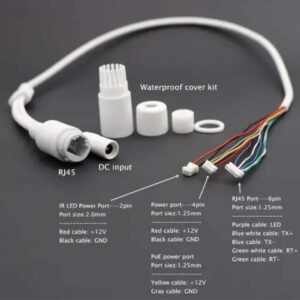 Non PoE Cable for IP Camera – Power and Data Transmission Wire