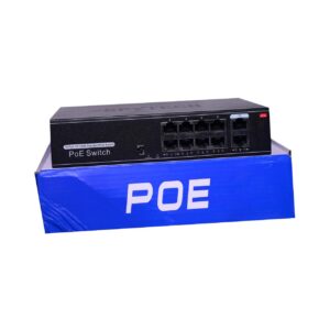 Fix Vision 8 Port POE Switch for CCTV and Networking